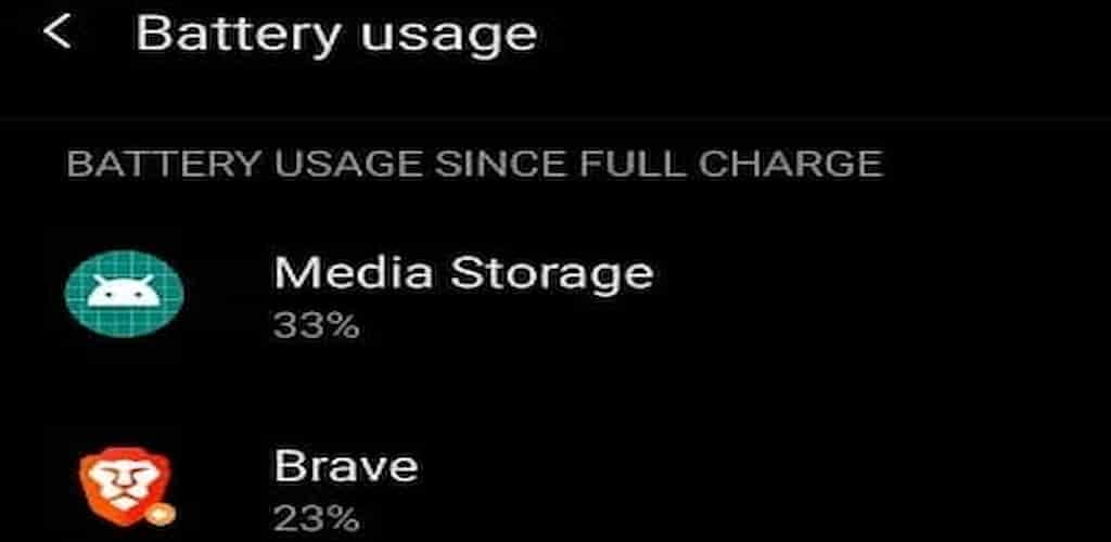 How can I stop my Android's media storage from draining my battery?